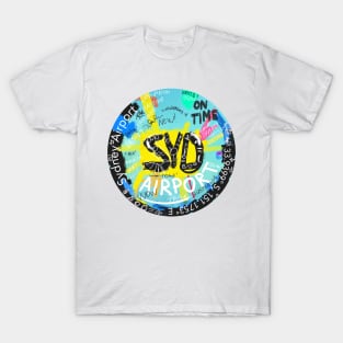 Syd Sydney scribble T-Shirt